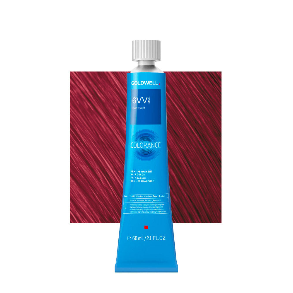 6VV Max Goldwell Colorance Tb 60ml - colorazione demi permanente