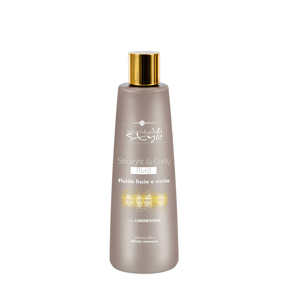 Hair Company Inimitable Style Straight And Curly Fluid 200ml - fluido liscio e riccio