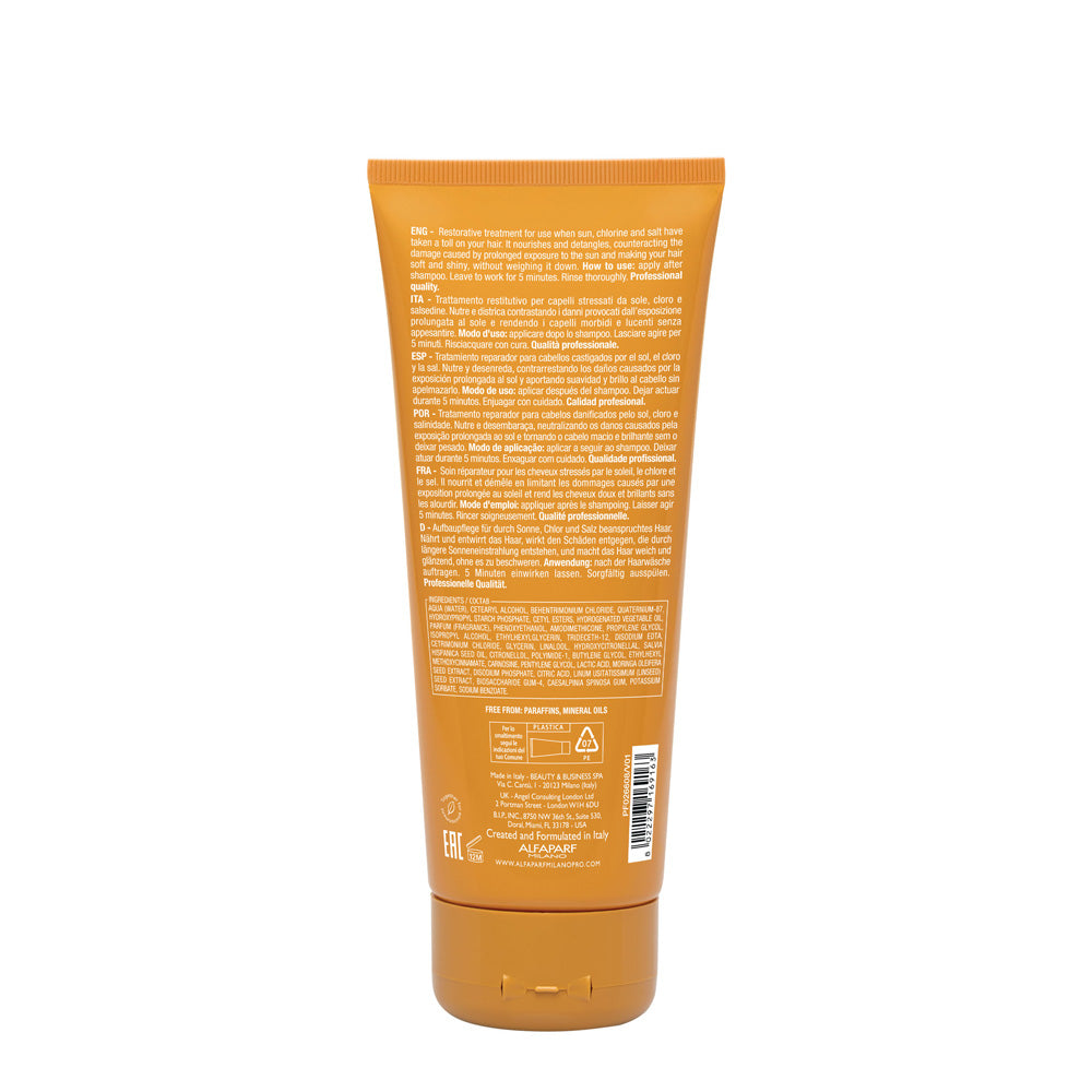 Alfaparf Milano Semi di Lino Sunshine After Sun Low Treatment 200ml - trattamento dopo sole