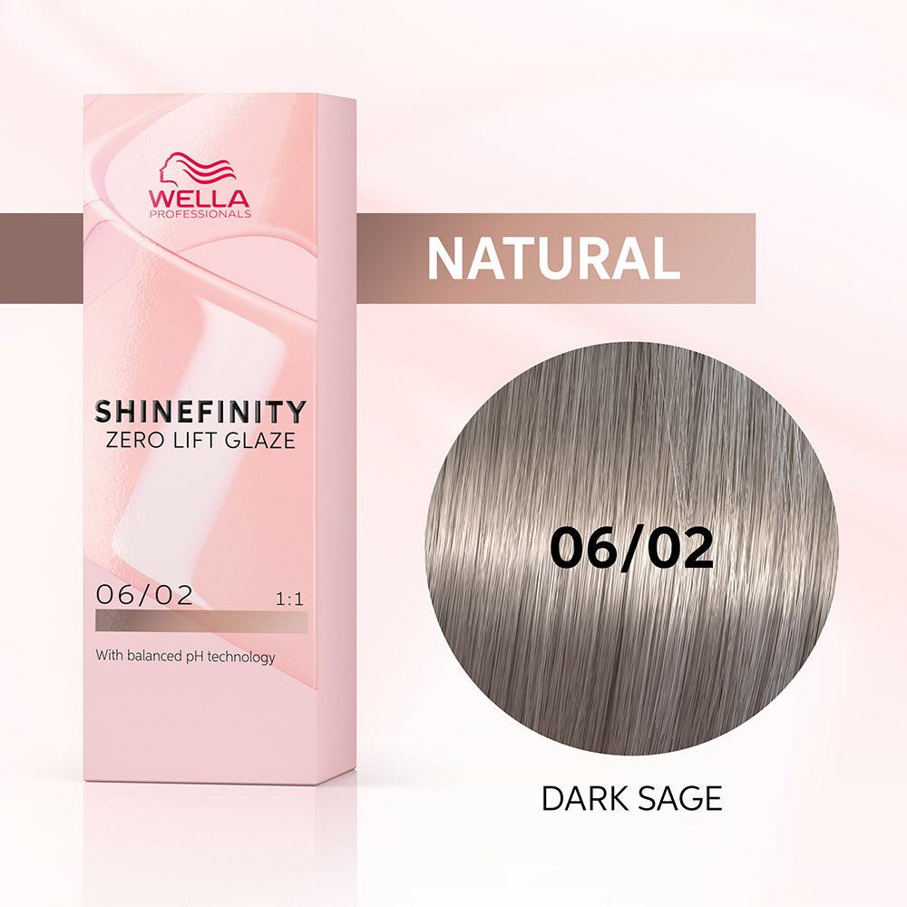 Wella Shinefinity Dark Sage 06/02 Biondo Scuro Naturale Matt 60ml