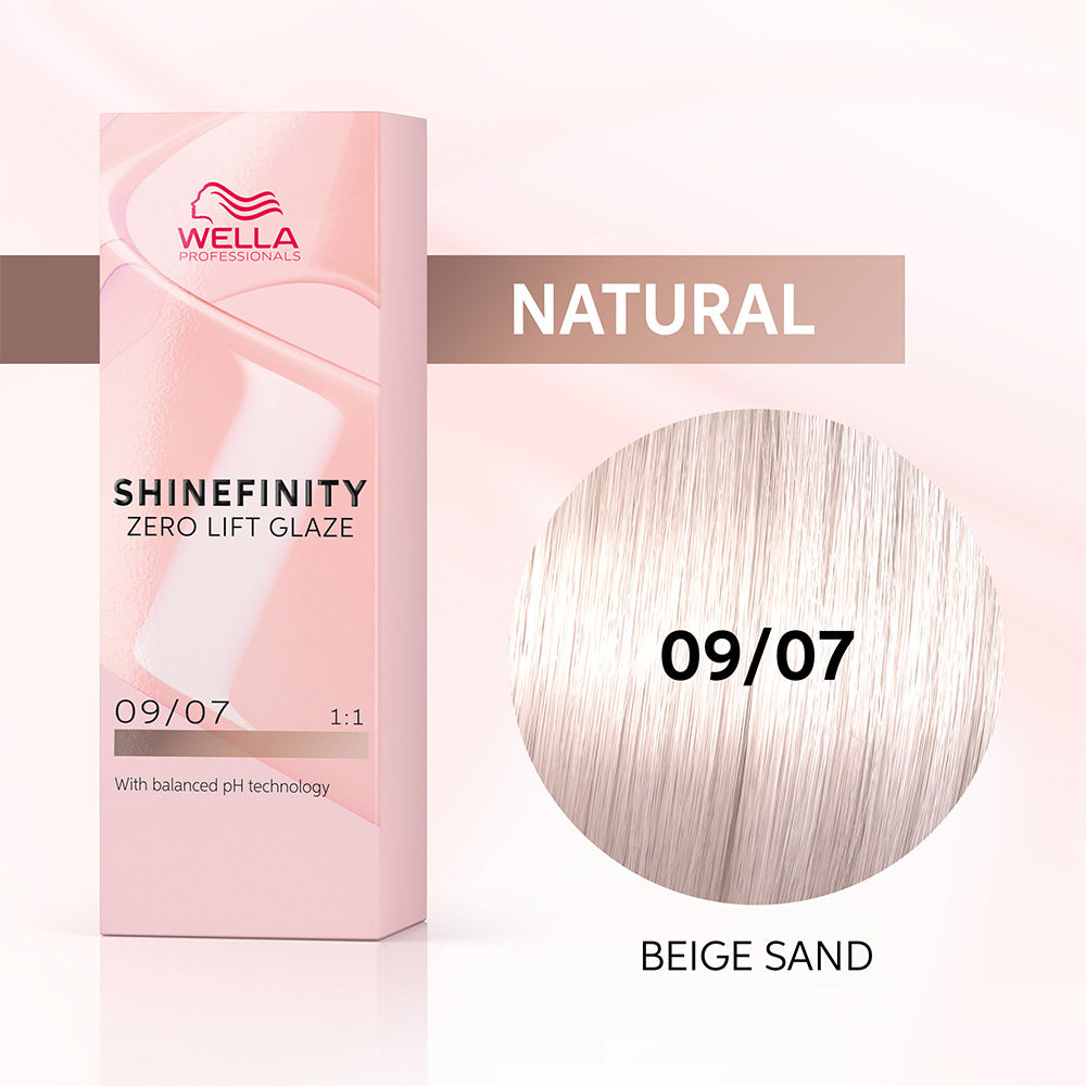 Wella Shinefinity Beige Sand 09/07 Biondo Chiarissimo Naturale Sabbia 60ml