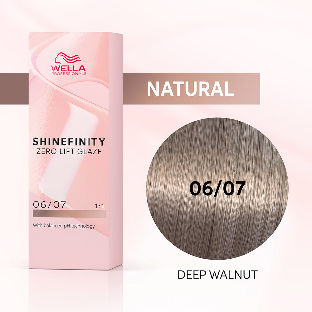 Wella Shinefinity Deep Walnut 06/07 Biondo Scuro Naturale Sabbia 60ml