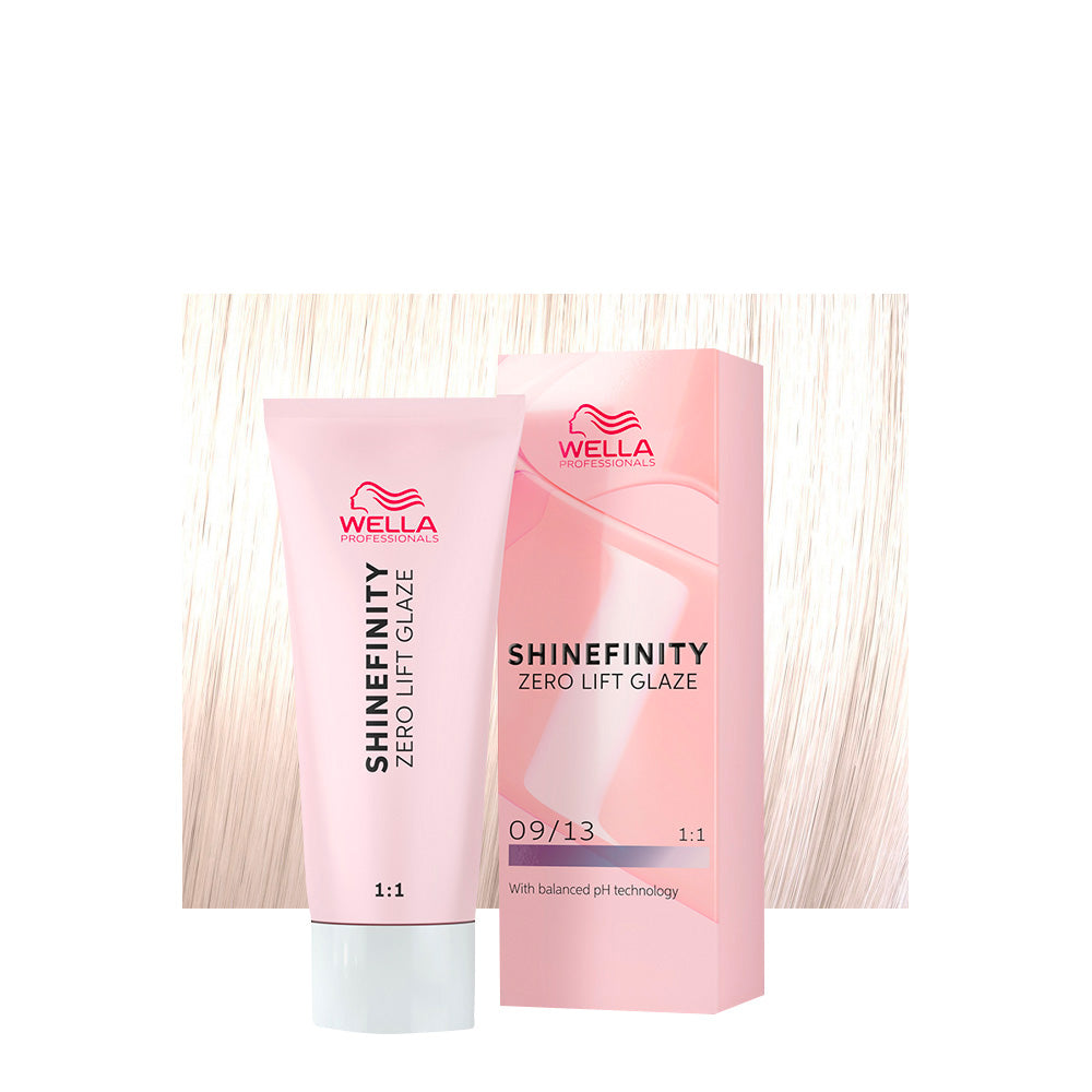 Wella Shinefinity Toffee Milk 09/13 Biondo Chiarissimo Cenere Dorato 60ml