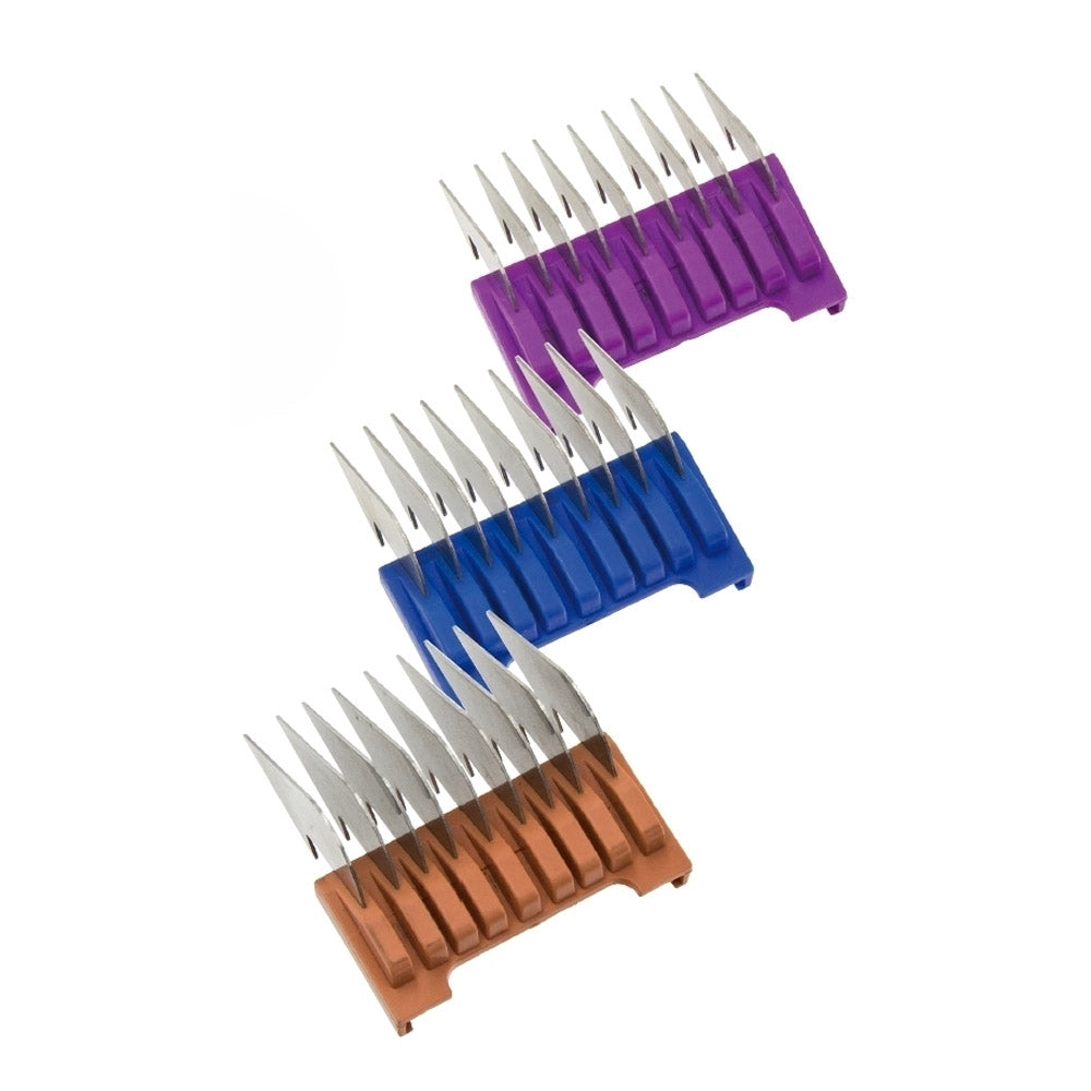 Wahl Pro Pet Rialzi In Acciaio Slide-On 6/10/13 mm - set di 3 rialzi