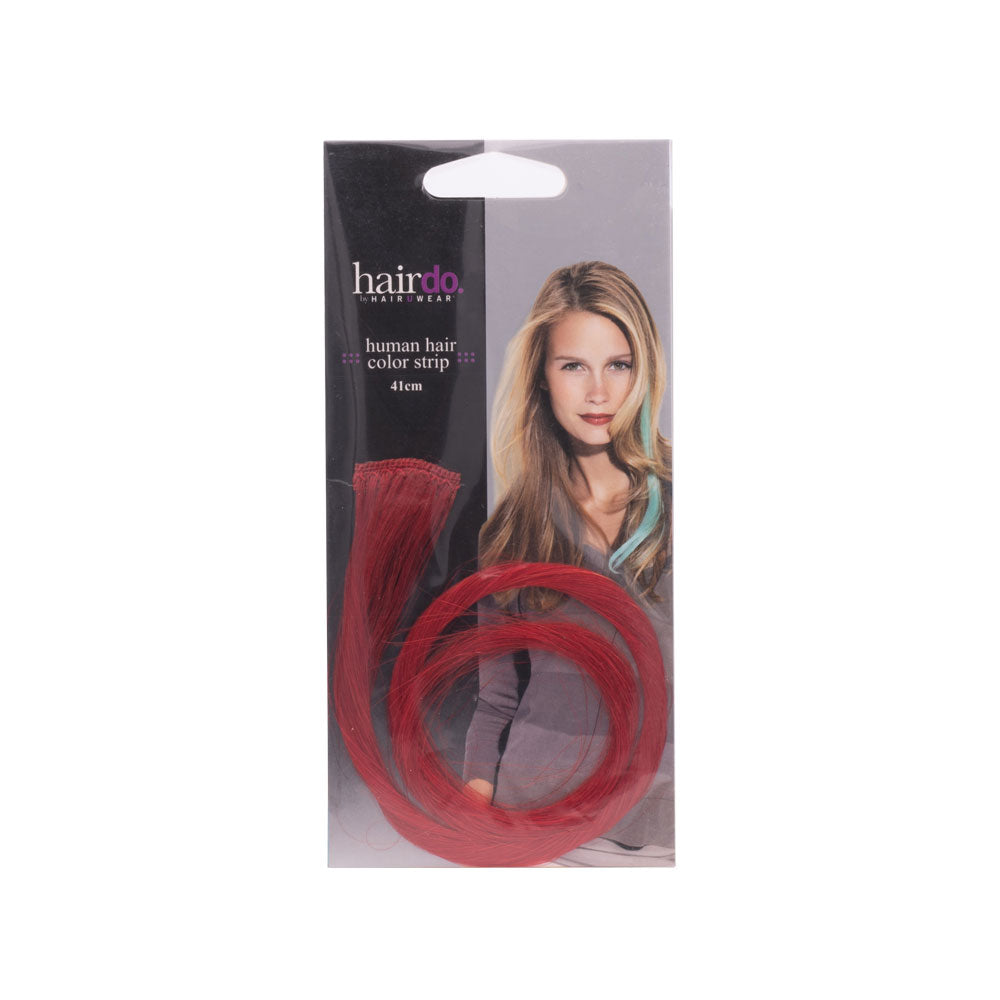 Hairdo Color Strip Rosso  3x41cm - ciocca colorata