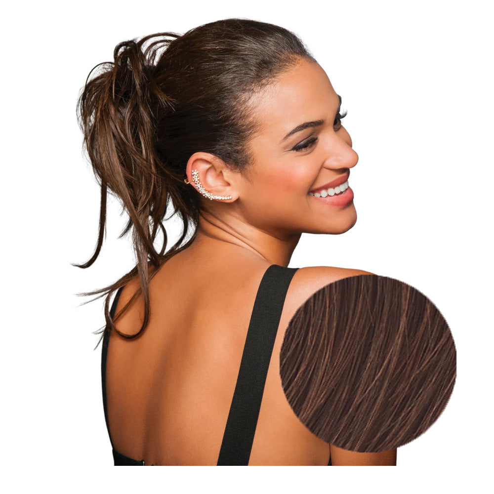 Hairdo Trendy Do Elastico per Capelli Castano Medio Ramato