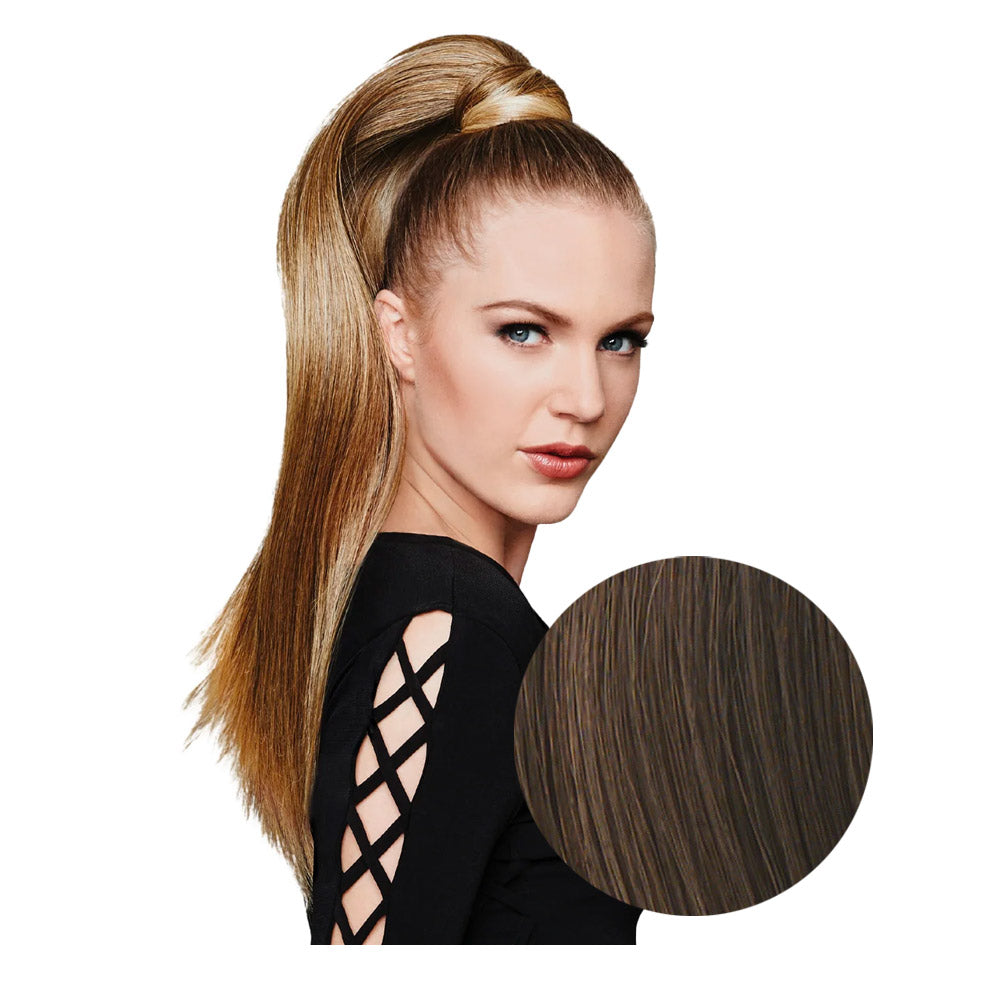 Hairdo Coda Liscia R10 Castano Chiaro Nocciola 64cm