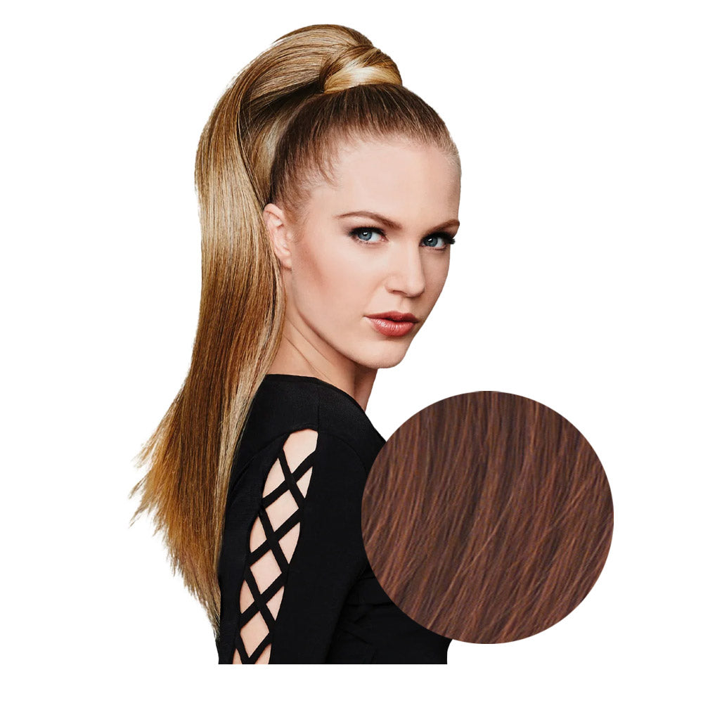 Hairdo Coda Liscia R130 Rosso Ramato Scuro 64cm