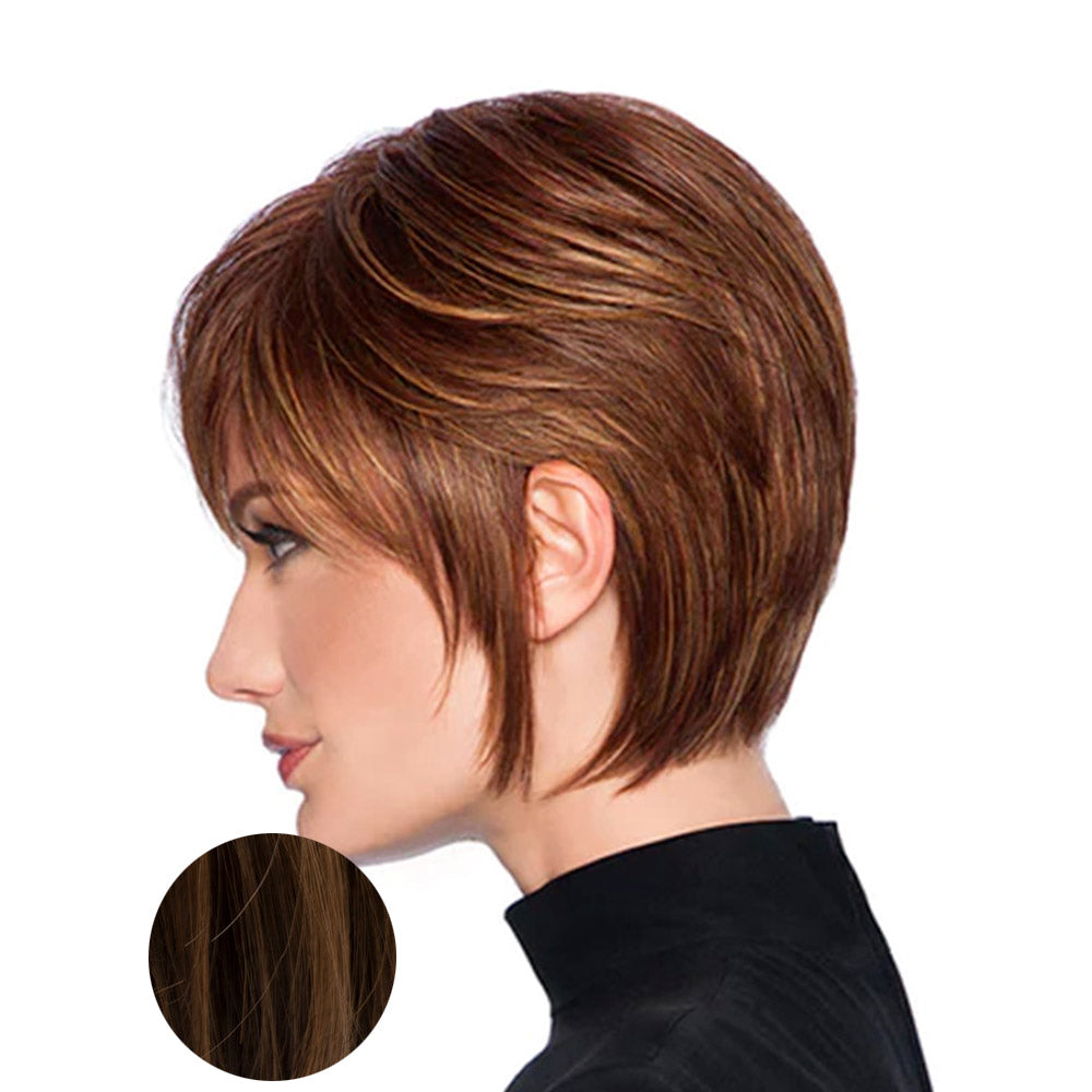 Hairdo Wispy Cut Parrucca Taglio Corto Castano Chiaro Dorato