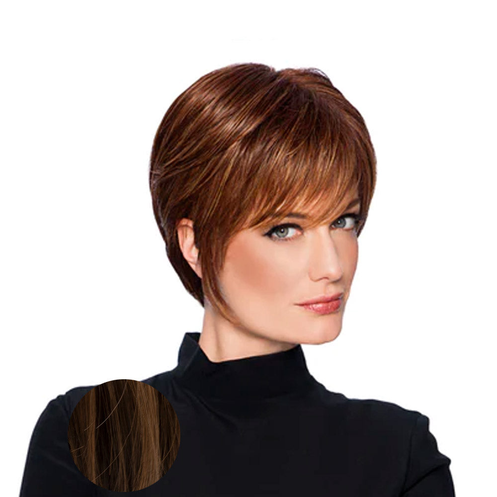 Hairdo Wispy Cut Parrucca Taglio Corto Castano Chiaro Dorato