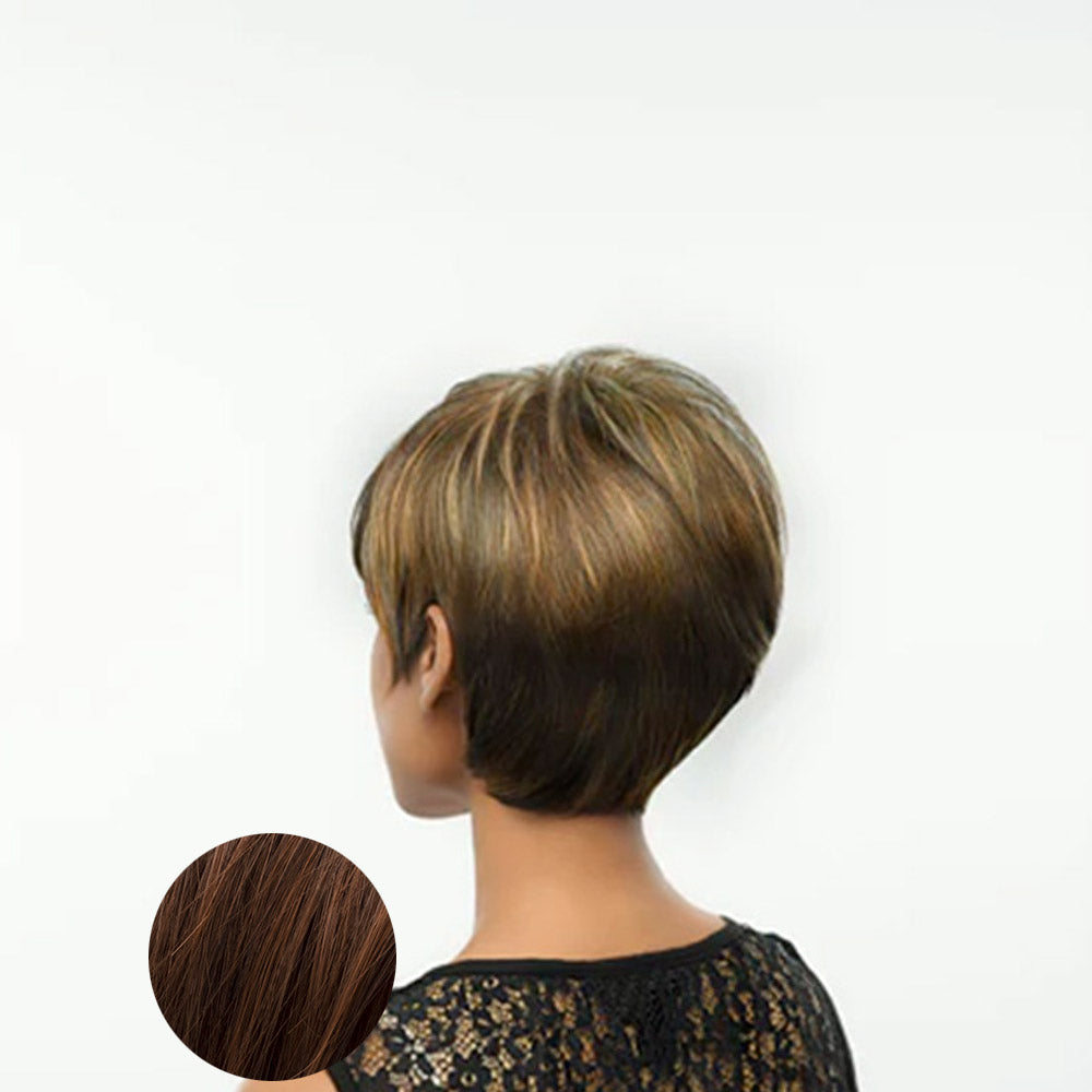 Hairdo Parrucca Angled Cut Castano Chiaro Dorato