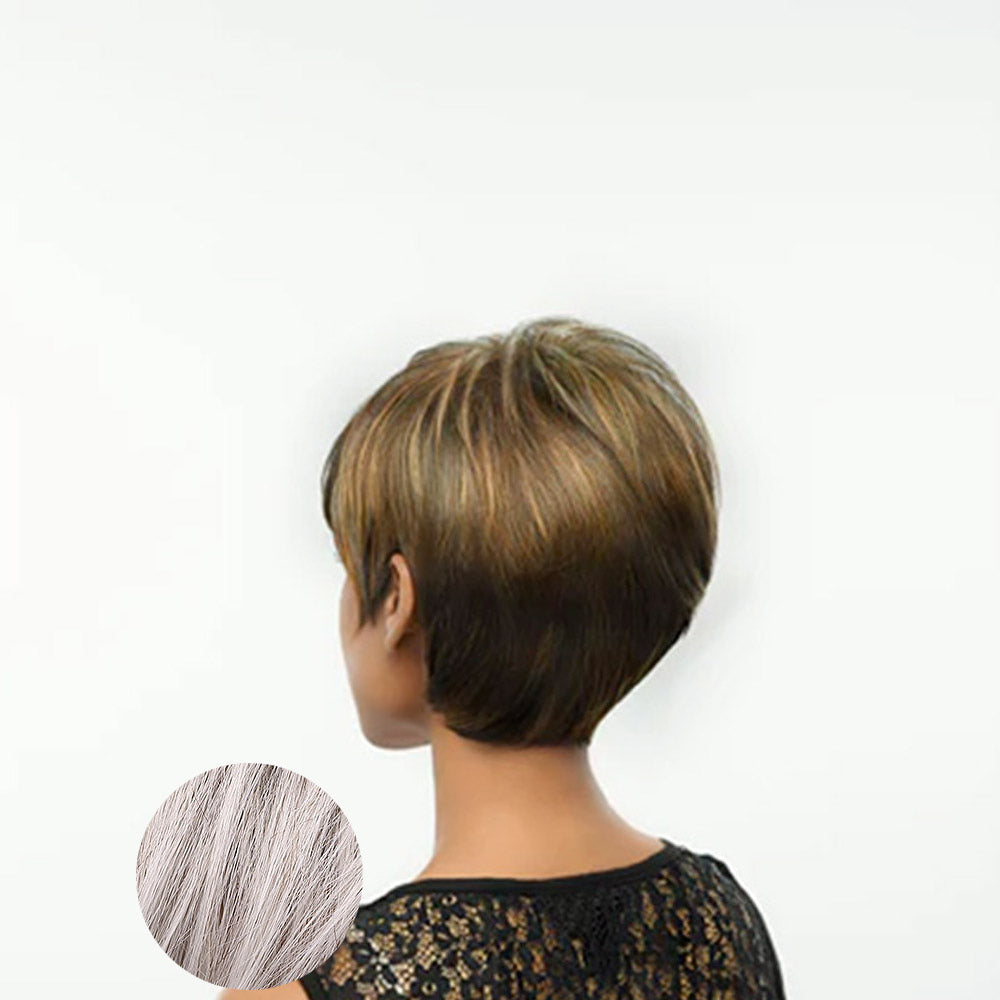 Hairdo Parrucca Angled Cut Silver Argento