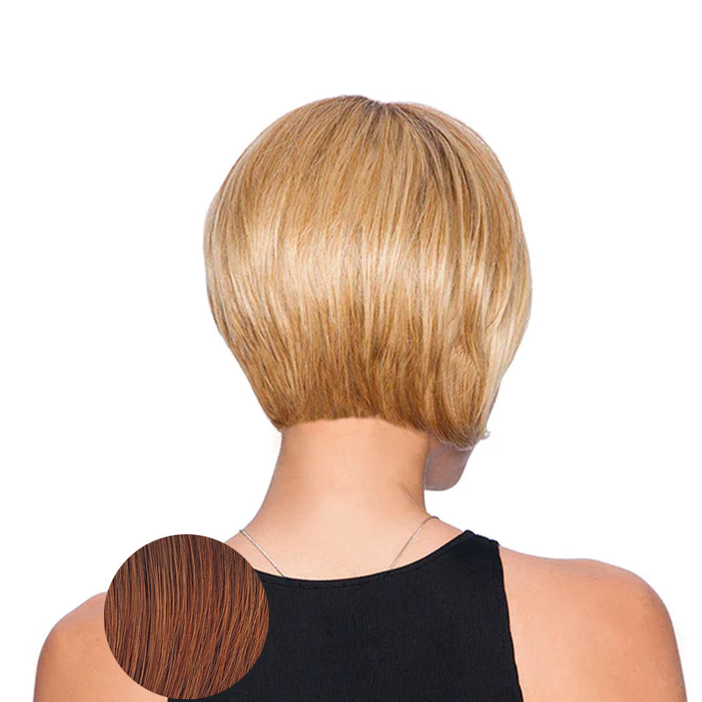 Hairdo Bob Scalato Parrucca Castano Medio Rubino