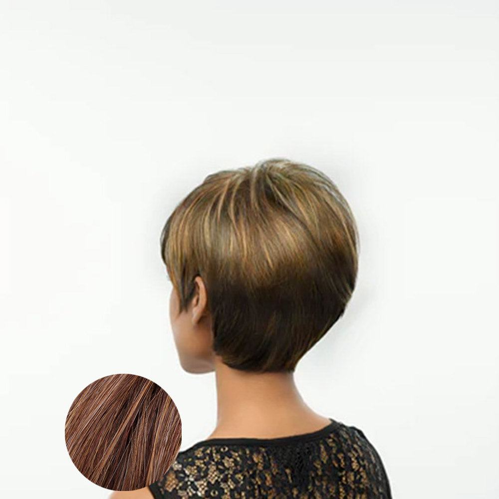 Hairdo Parrucca Angled Cut Cioccolato Dorato Caramello