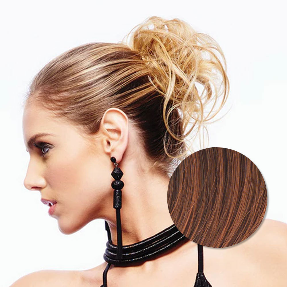Hairdo Trendy Do Mosso Rosso Ramato Scuro - elastico per capelli