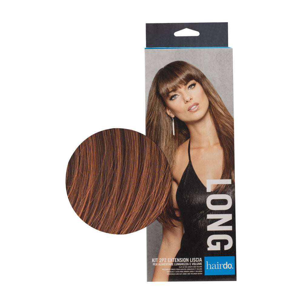 Hairdo Extension Liscia Rosso Ramato Scuro 2x51cm - extension