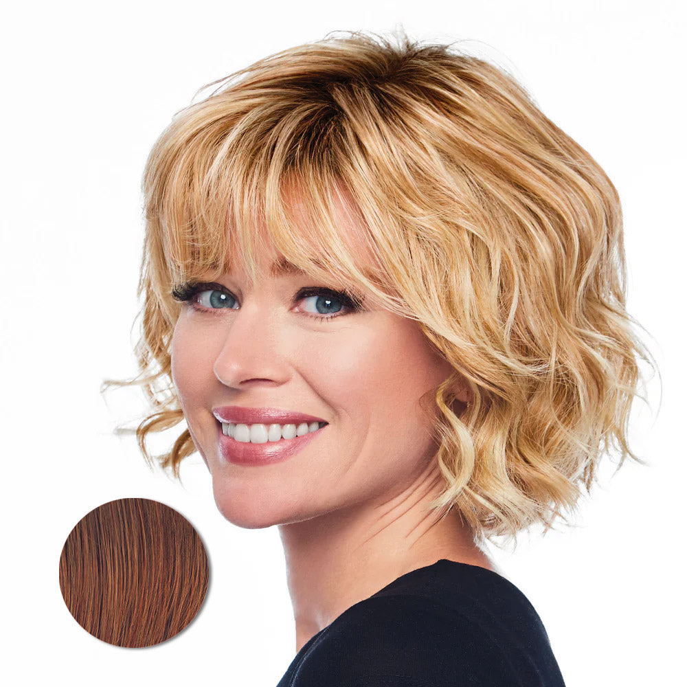 Hairdo Sweetly Waved Castano Medio Rubino   - parrucca taglio medio
