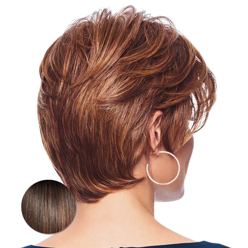 Hairdo Instant Short Cut Castano Medio Ramato - parrucca 