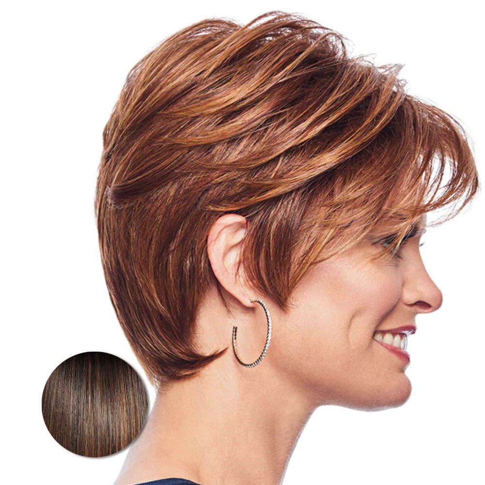 Hairdo Instant Short Cut Castano Medio Ramato - parrucca 