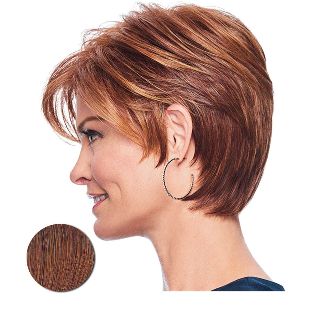 Hairdo Instant Short Cut Castano Medio Rubino - parrucca 