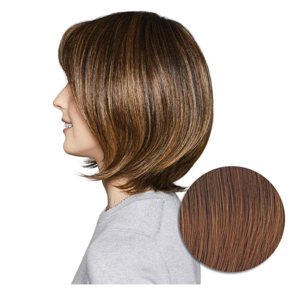 Hairdo Bouncy Bob Parrucca Castano Medio Rubino - parrucca taglio medio