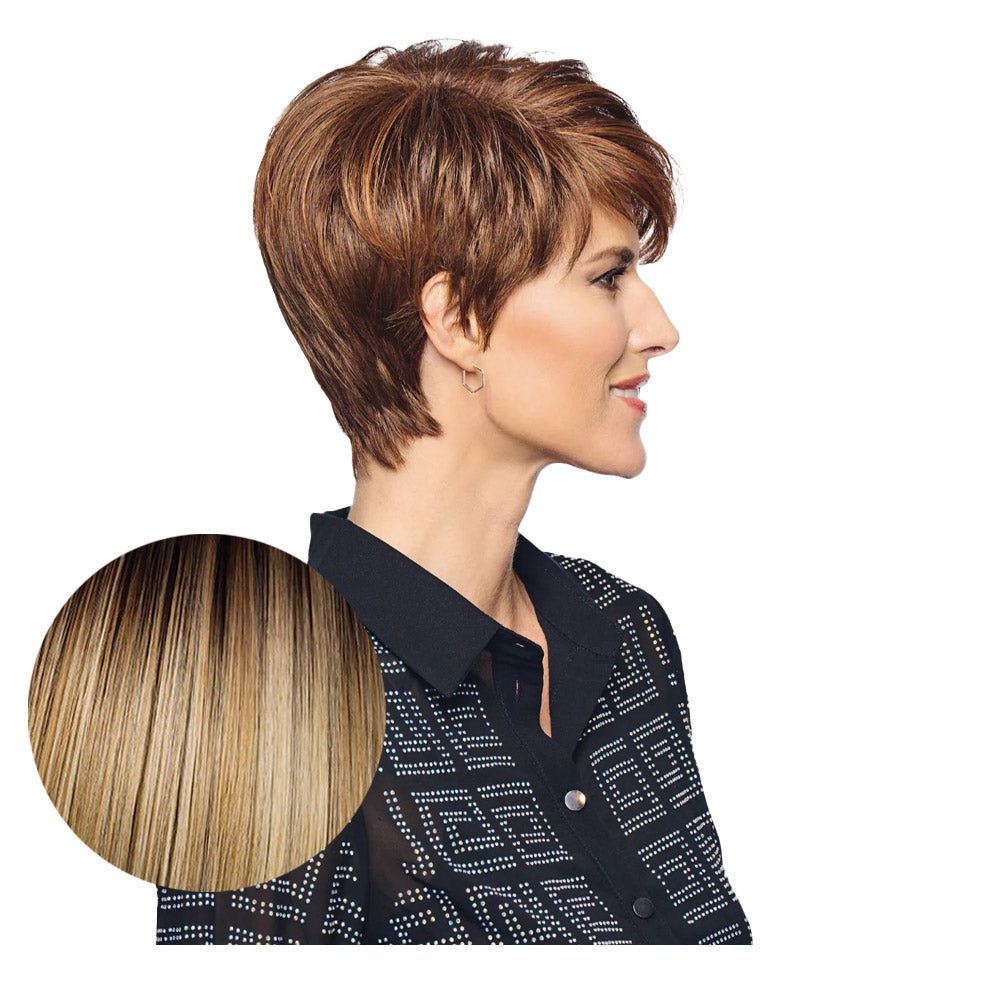 Hairdo Polished Pixie Parrucca Biondo Chiaro - parrucca taglio corto