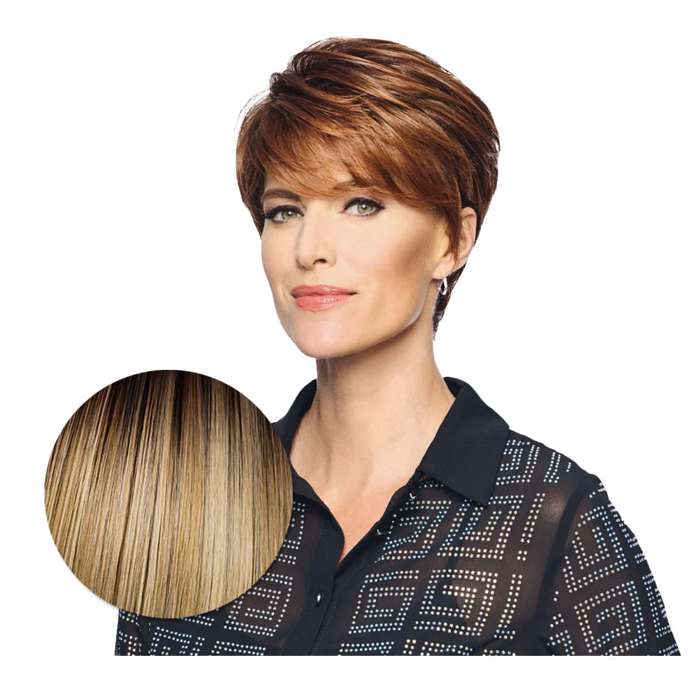 Hairdo Polished Pixie Parrucca Biondo Chiaro - parrucca taglio corto