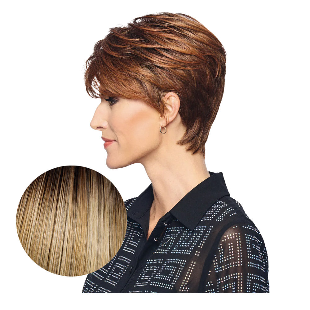 Hairdo Polished Pixie Parrucca Biondo Chiaro - parrucca taglio corto