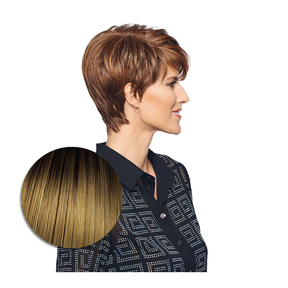 Hairdo Polished Pixie Parrucca Biondo Caldo - parrucca taglio corto