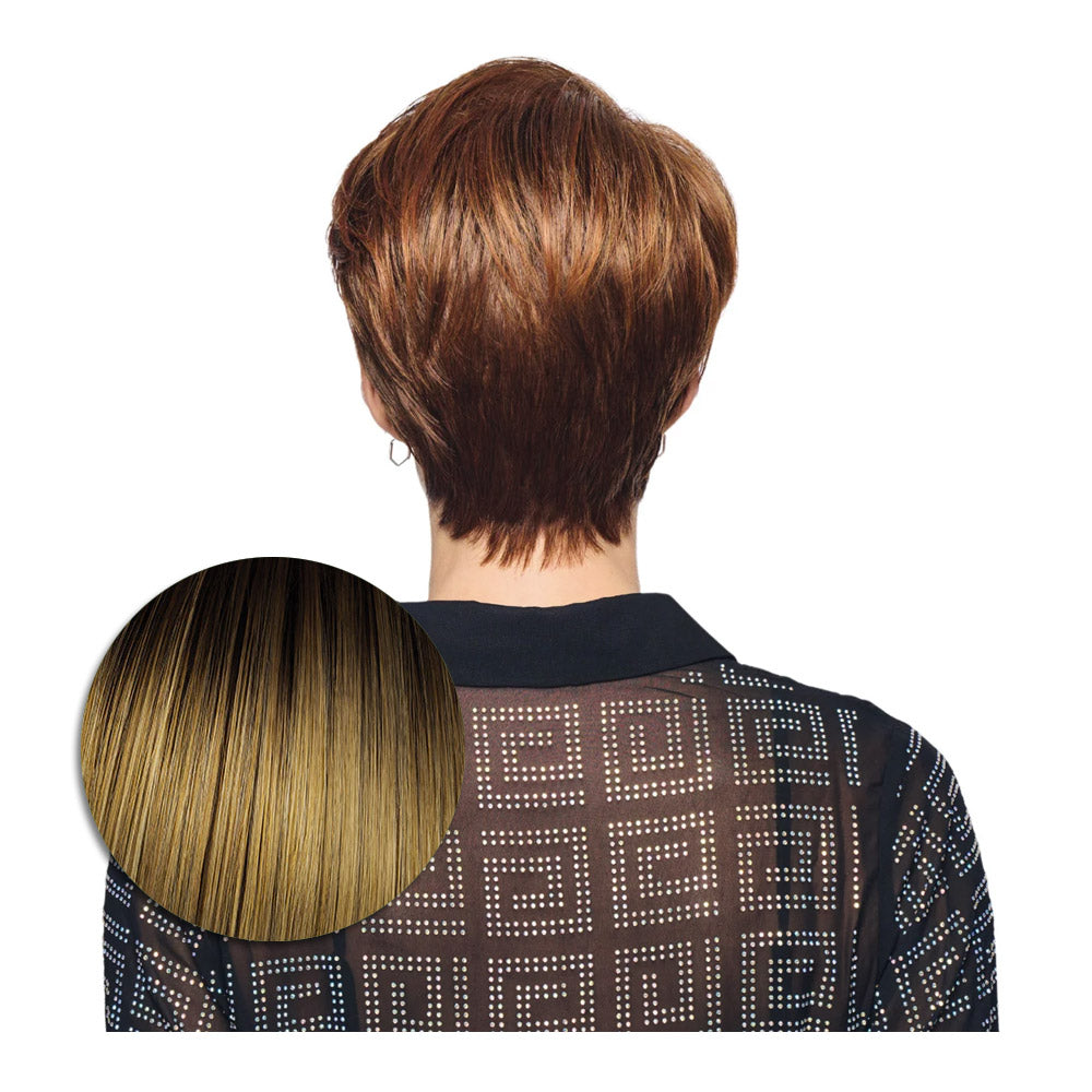 Hairdo Polished Pixie Parrucca Biondo Caldo - parrucca taglio corto