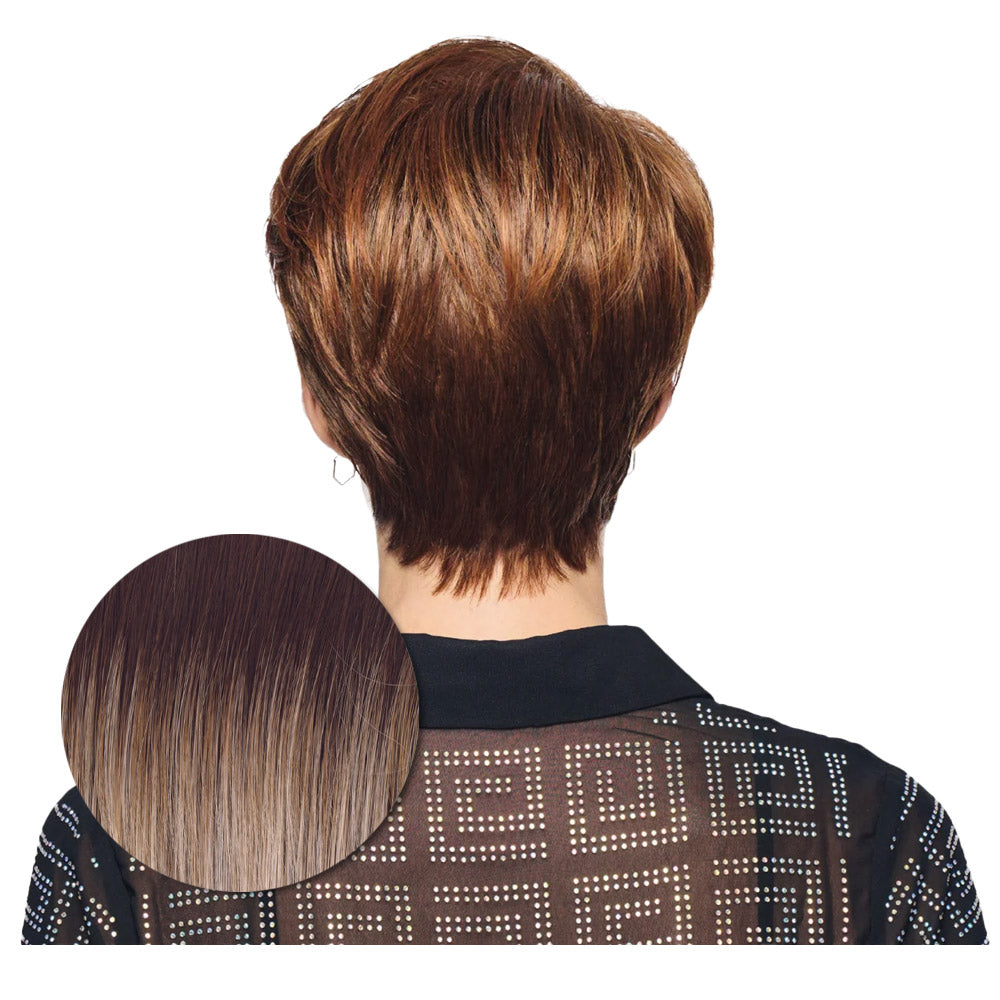 Hairdo Polished Pixie Parrucca Biondo Chiaro Cenere - parrucca taglio corto