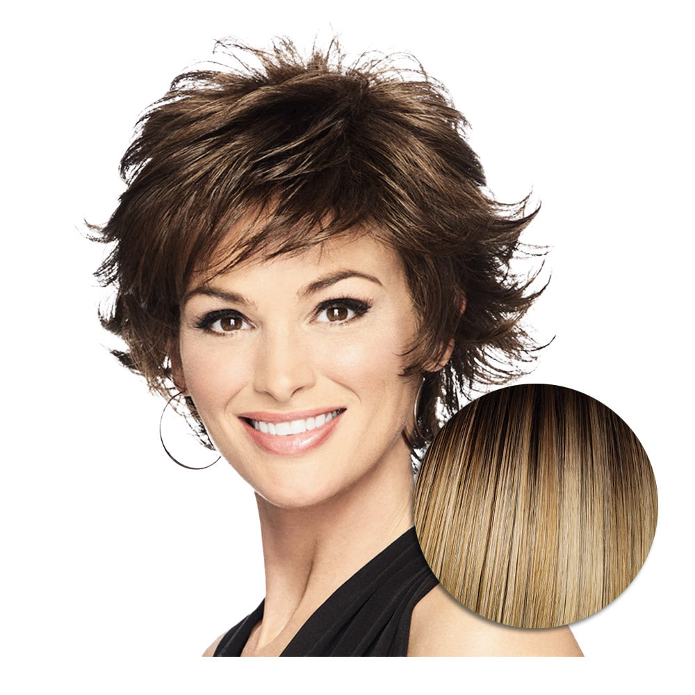 Hairdo Textured Flip Parrucca Biondo Chiaro  - parrucca taglio corto