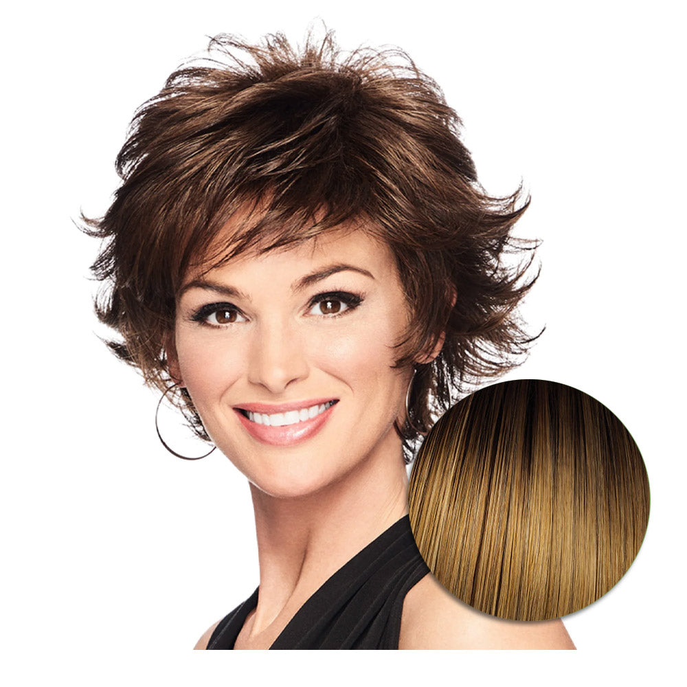 Hairdo Textured Flip Parrucca Biondo Caldo - parrucca taglio corto