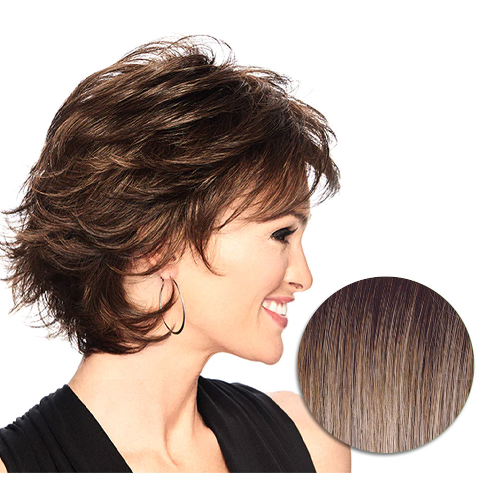 Hairdo Textured Flip Parrucca Biondo Chiaro Cenere - parrucca taglio corto