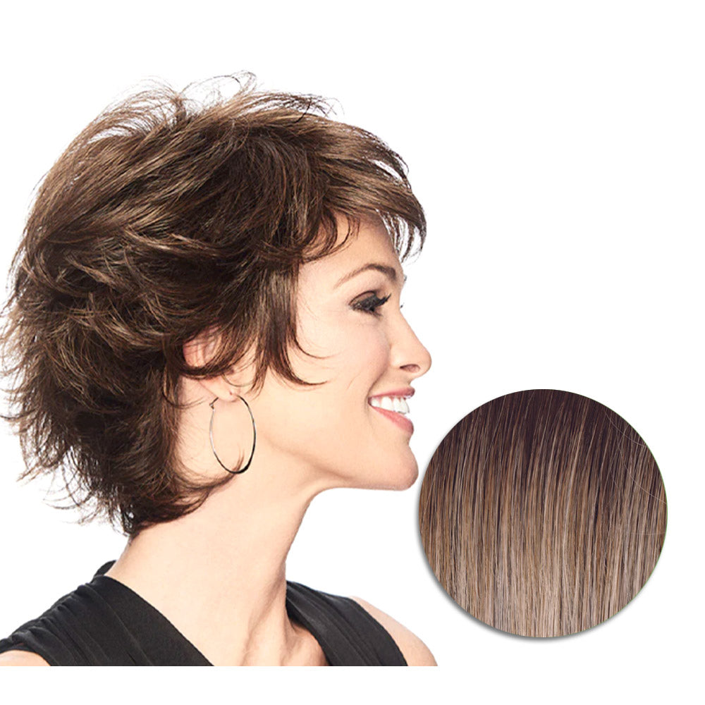 Hairdo Textured Flip Parrucca Biondo Chiaro Cenere - parrucca taglio corto