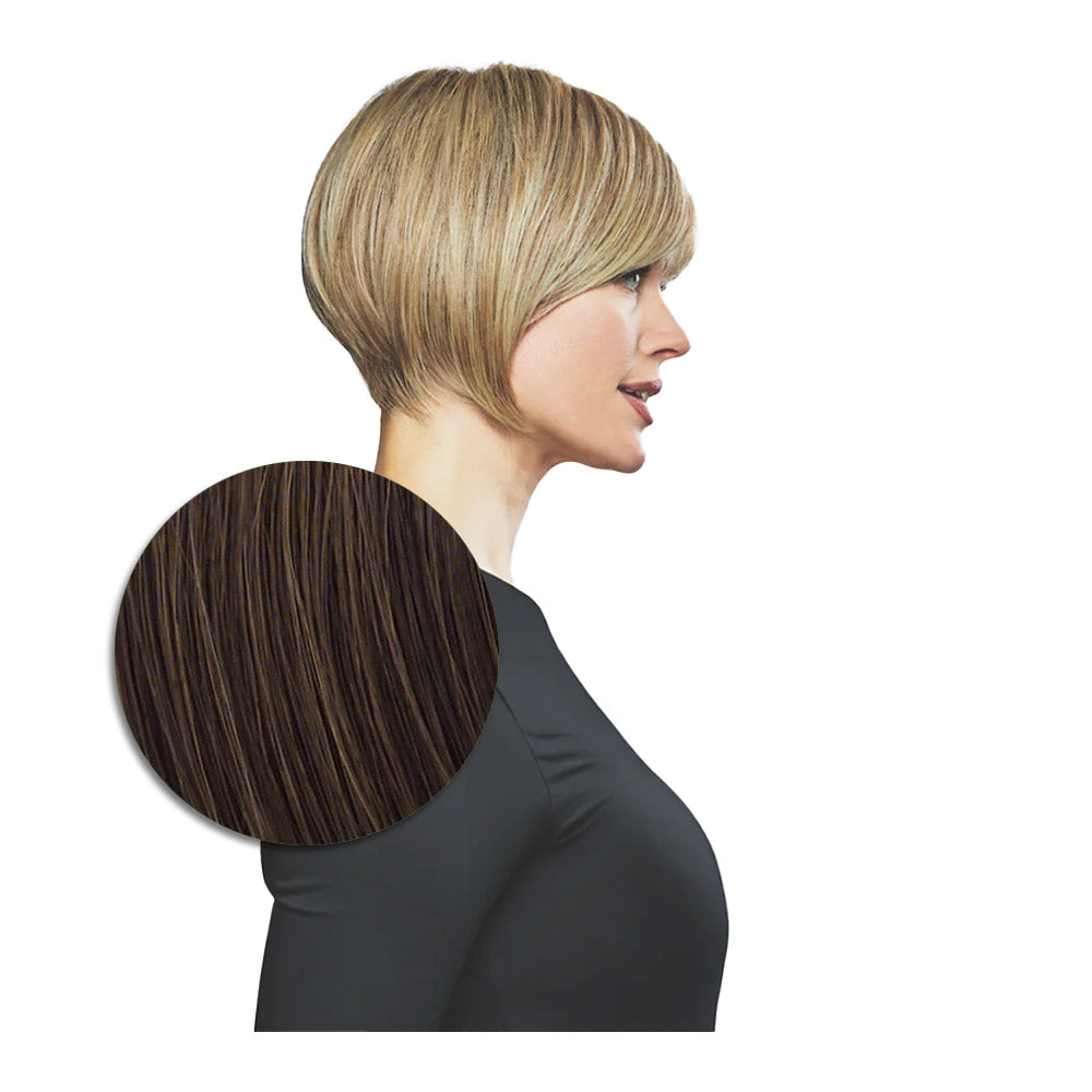 Hairdo Cool Crop Parrucca Castano Medio Ramato - parrucca taglio corto