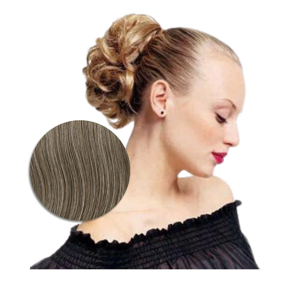 Hairdo Coda Mossa R38 Grigio Medio 25cm - coda mossa