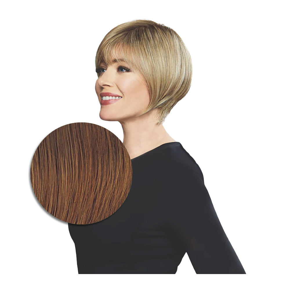 Hairdo Cool Crop Parrucca Castano Medio Rubino - parrucca taglio corto