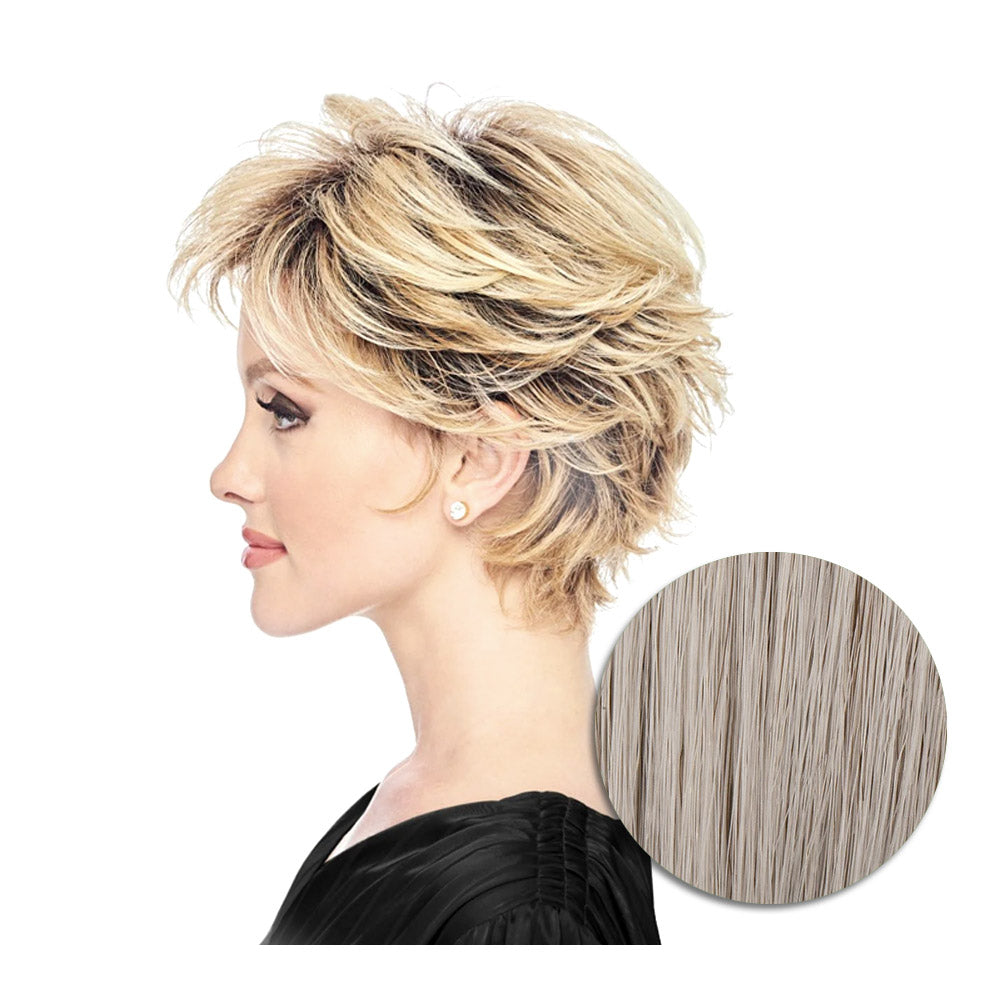 Hairdo Flirty Flip Parrucca Grigio Chiaro - parrucca taglio corto