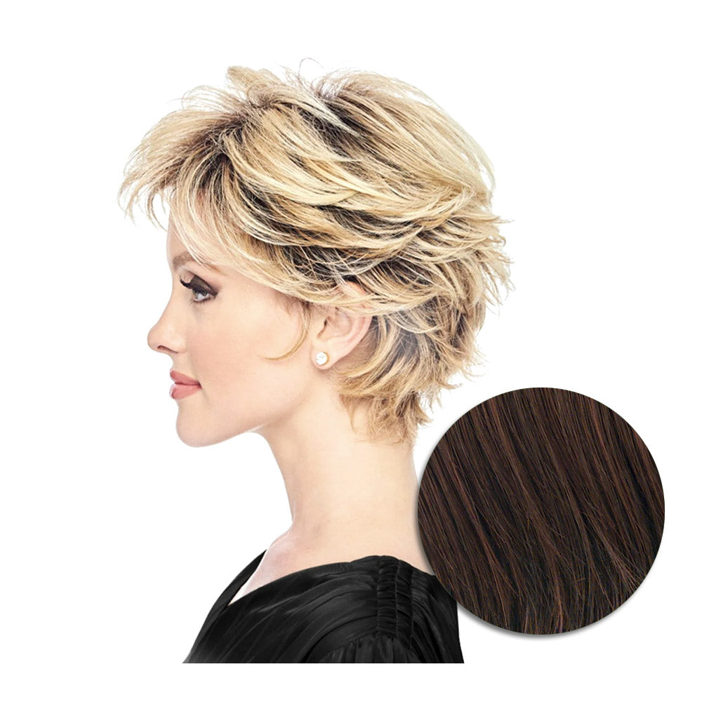 Hairdo Flirty Flip Parrucca Castano Ciliegia - parrucca taglio corto