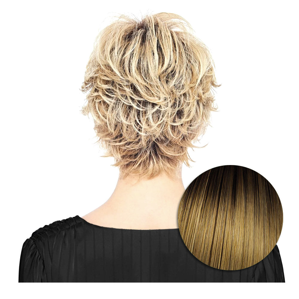 Hairdo Flirty Flip Parrucca Biondo Caldo - parrucca taglio corto
