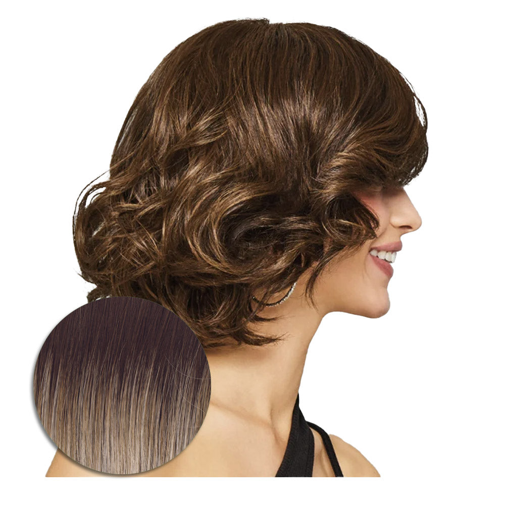 Hairdo Bombshell Bob Parrucca Biondo Chiaro Cenere - parrucca taglio medio