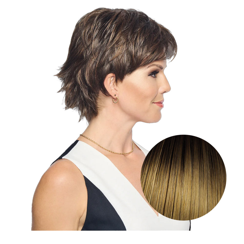 Hairdo City Chic Parrucca Biondo Caldo - parrucca taglio corto