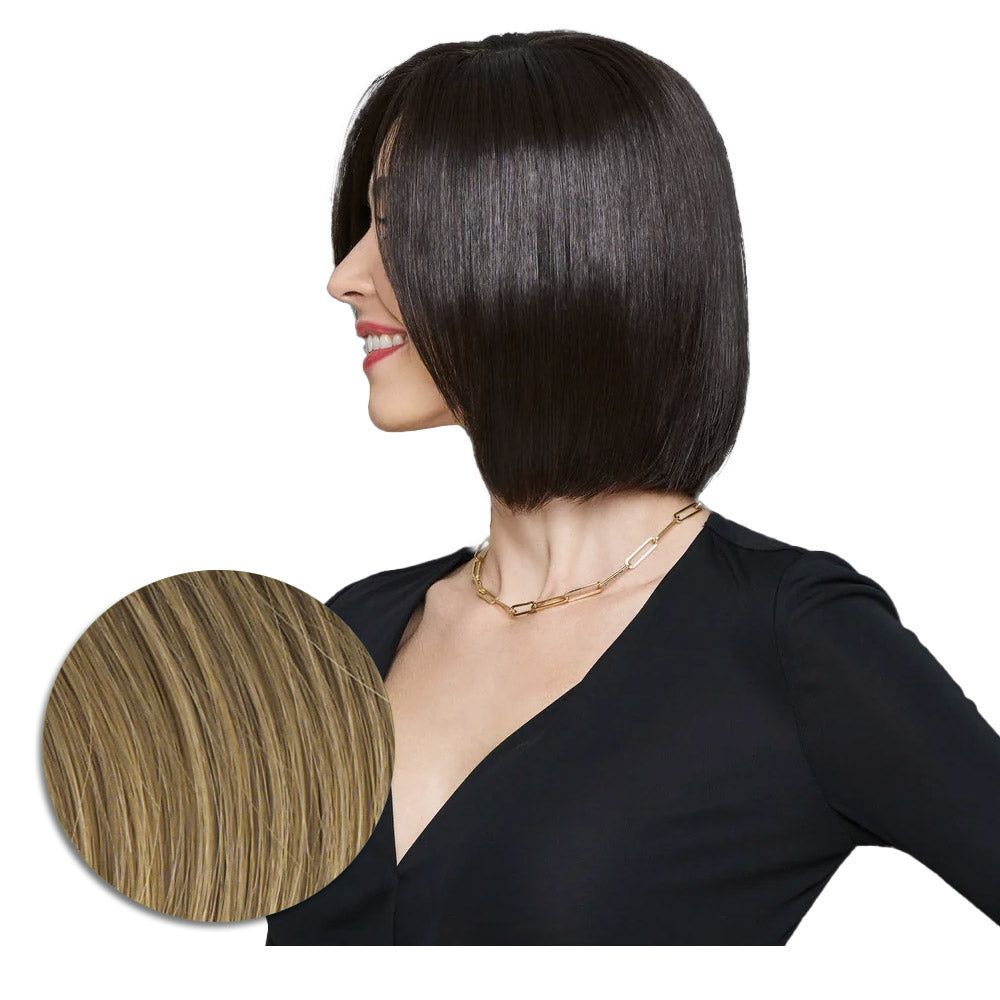 Hairdo Topper Top It Off R4 Biondo Scuro - toupet con clip removibili