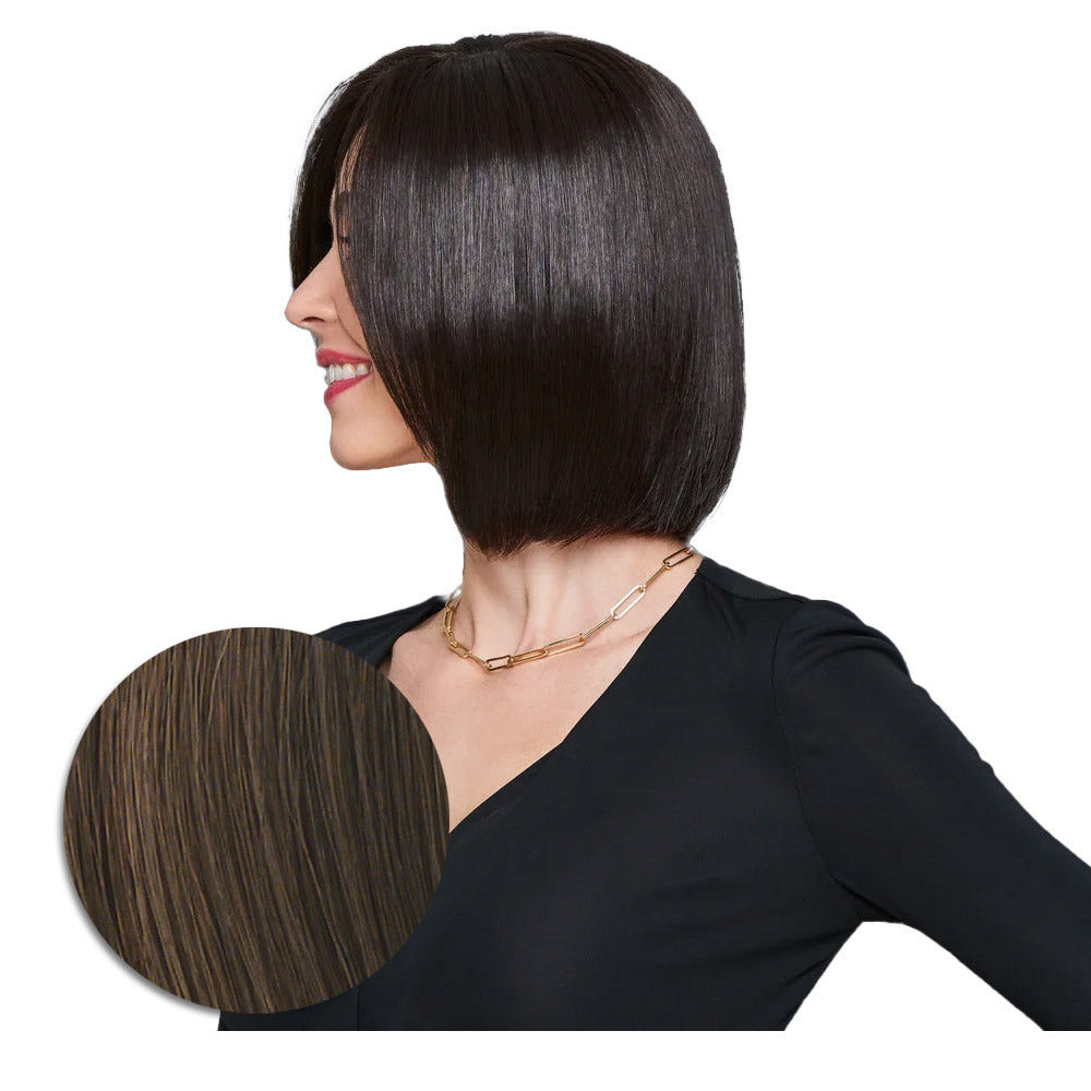 Hairdo Topper Top It Off R10 Castano Chiaro - toupet con clip removibili