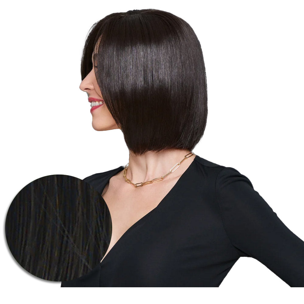 Hairdo Topper Top It  Off R2 Nero - toupet con clip removibili