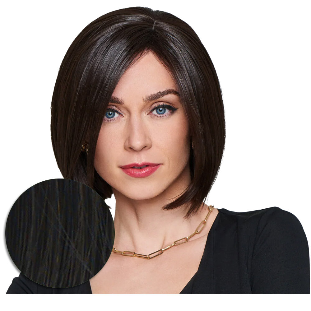 Hairdo Topper Top It  Off R2 Nero - toupet con clip removibili