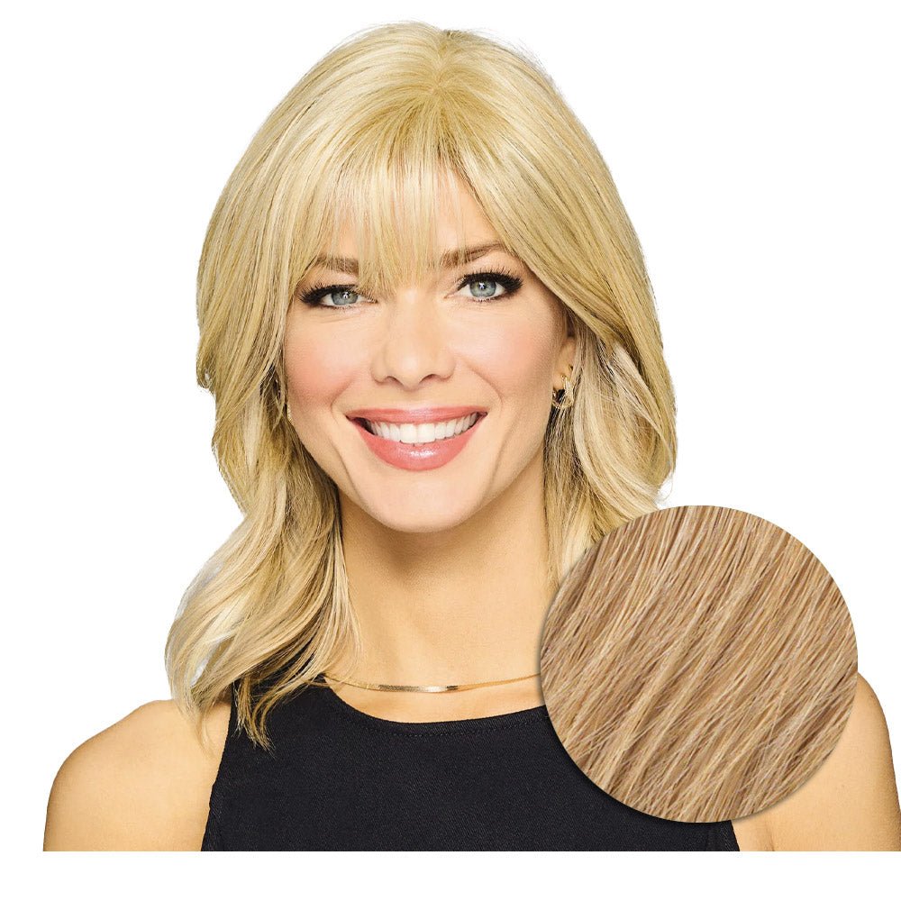 Hairdo Topper Stylish Wave R25 Biondo Medio Dorato - toupet con onde