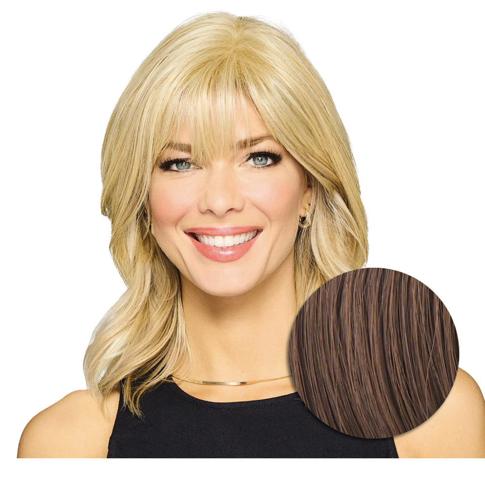 Hairdo Topper Stylish  Wave R830 Castano Chiaro Dorato - toupet con onde
