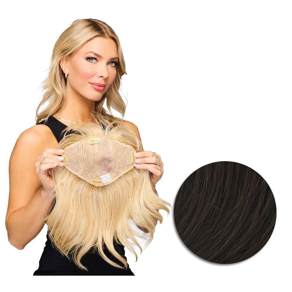 Hairdo Topper Stylish Wave R6 Castano Medio - toupet con onde
